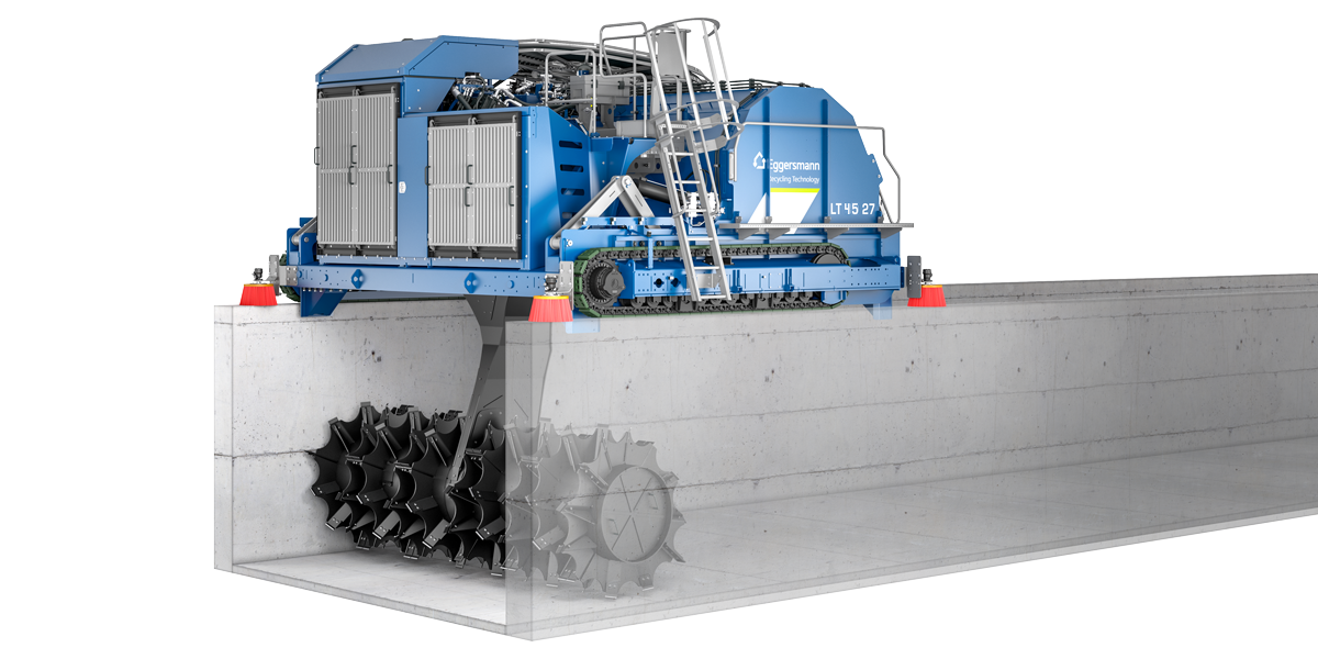 EGGERSMANN BACKHUS LANE TURNER LT 45/ LT 50