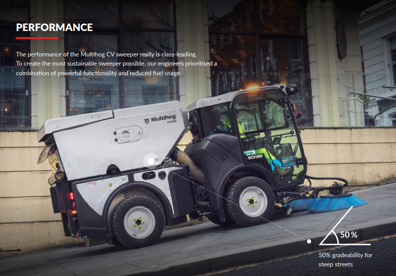 MULTIHOG CV 350 SWEEPER